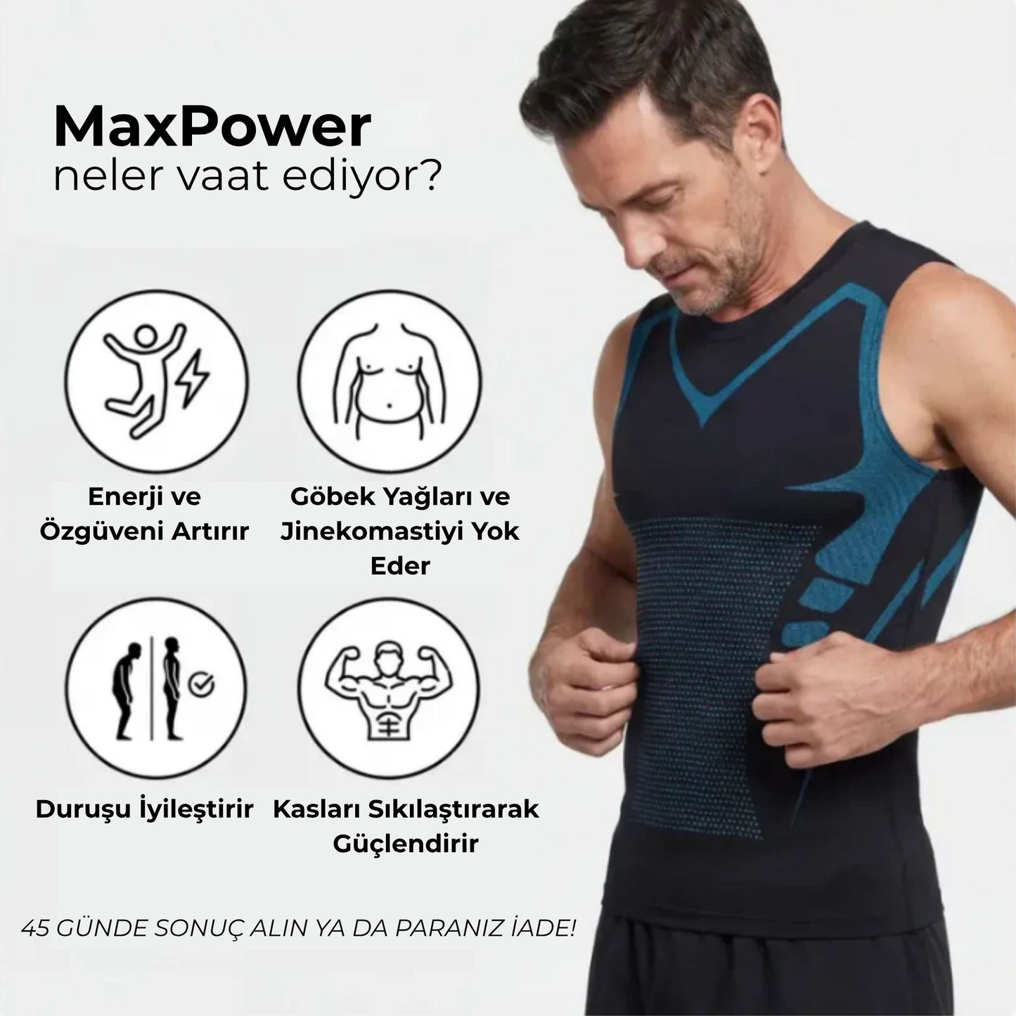 MaxPower | Özgüvenin, Formun ve Kontrolün Gücünü Hissedin